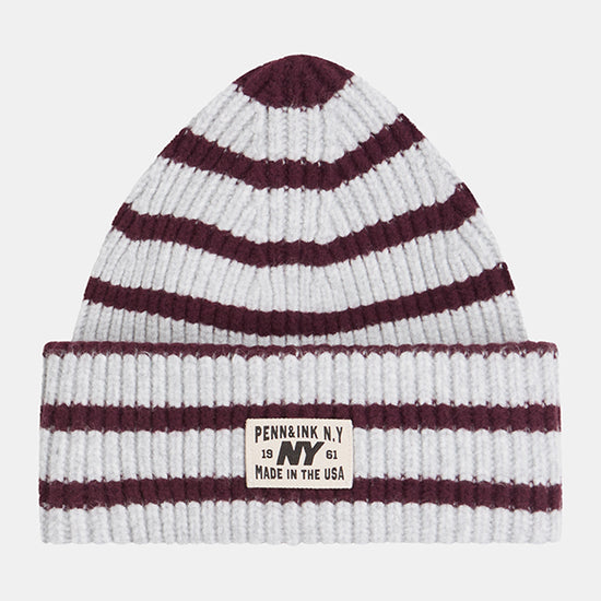 Penn & Ink Beanie Stripes