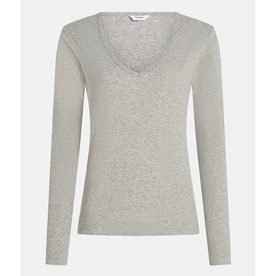 Penn & Ink V-Longsleeve Mineral