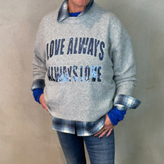 TSP Strick-Sweater Love Always