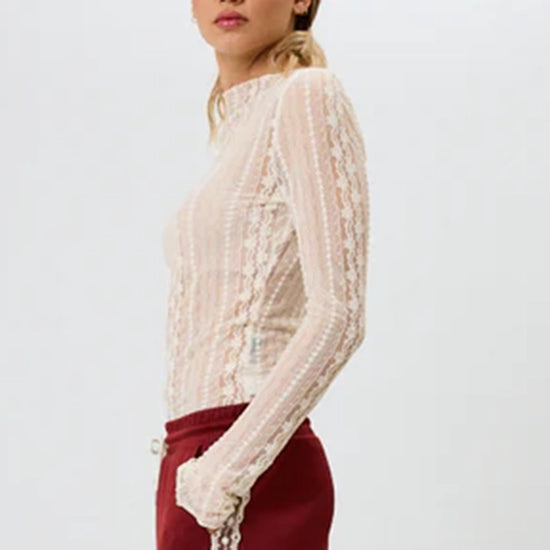 OH April Zahara Lace Longsleeve