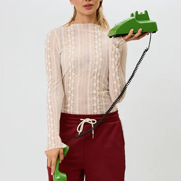 OH April Zahara Lace Longsleeve