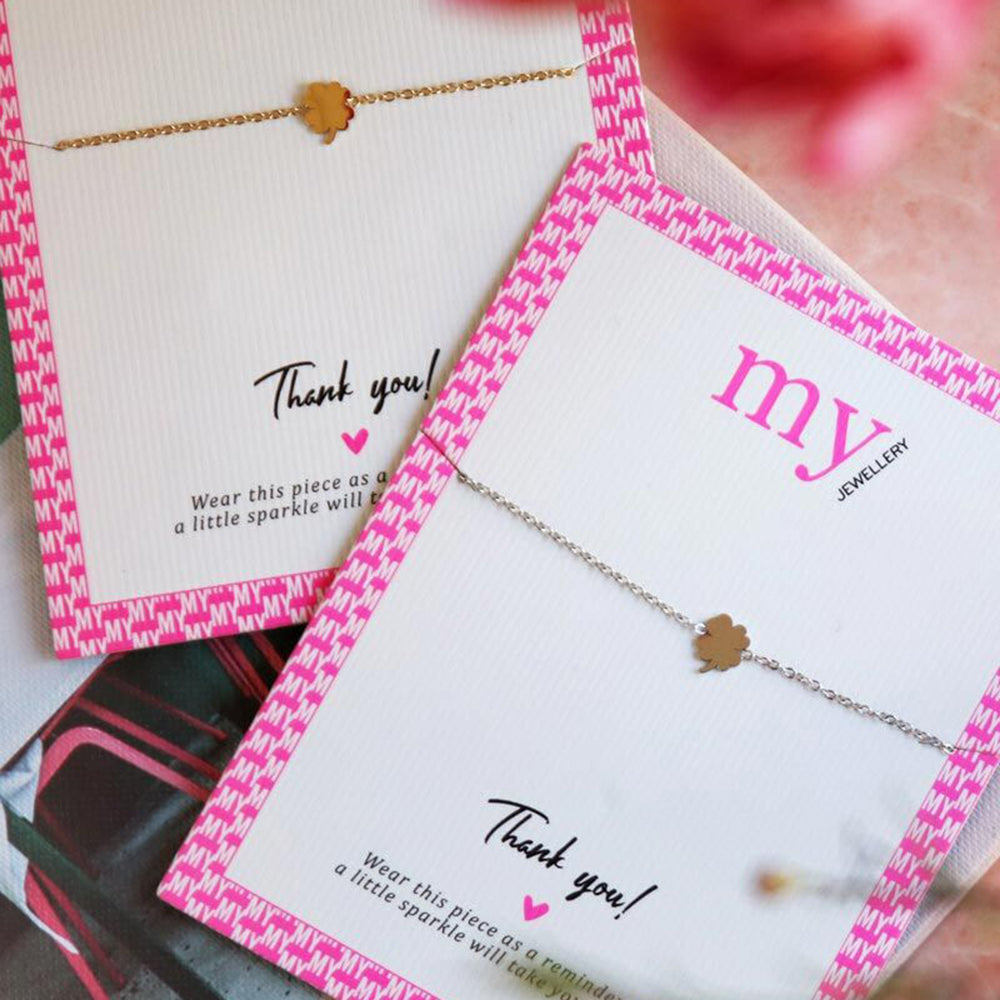 MJ Armband mit Kleeblatt