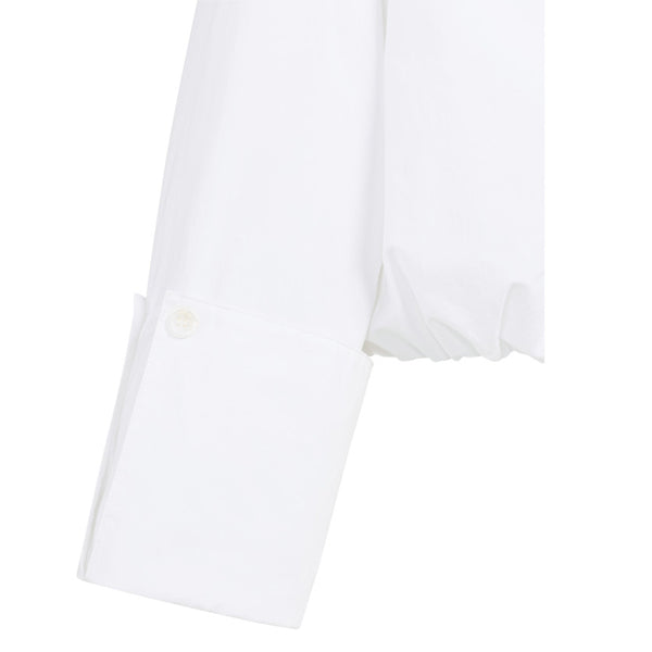 YAYA Ballonbluse mit tiefem V-Ausschnitt