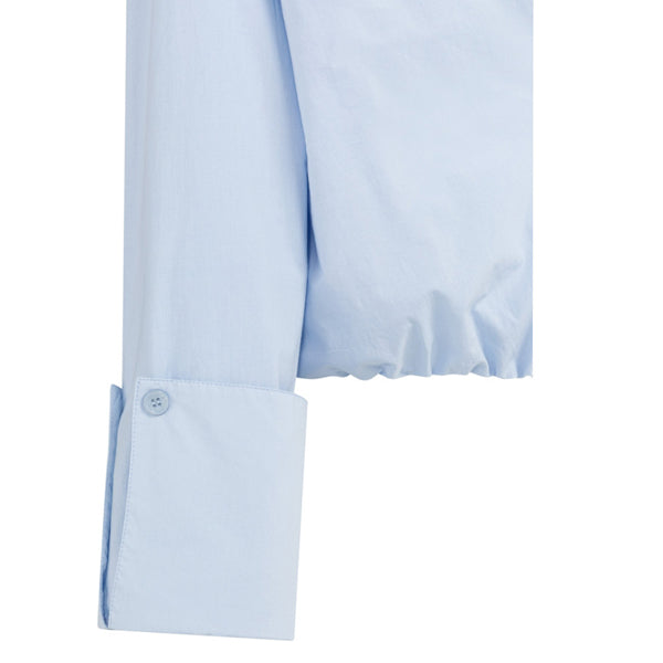 YAYA Ballonbluse mit tiefem V-Ausschnitt