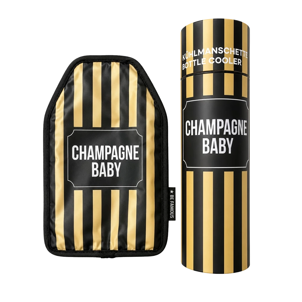 Be Famous Bottle Cooler Champagne Baby