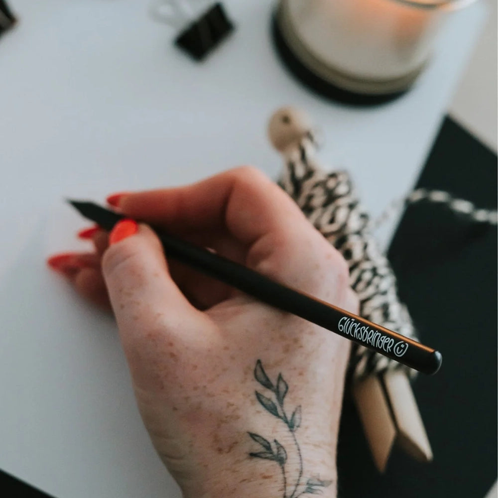 Bleistift Glücksbringer