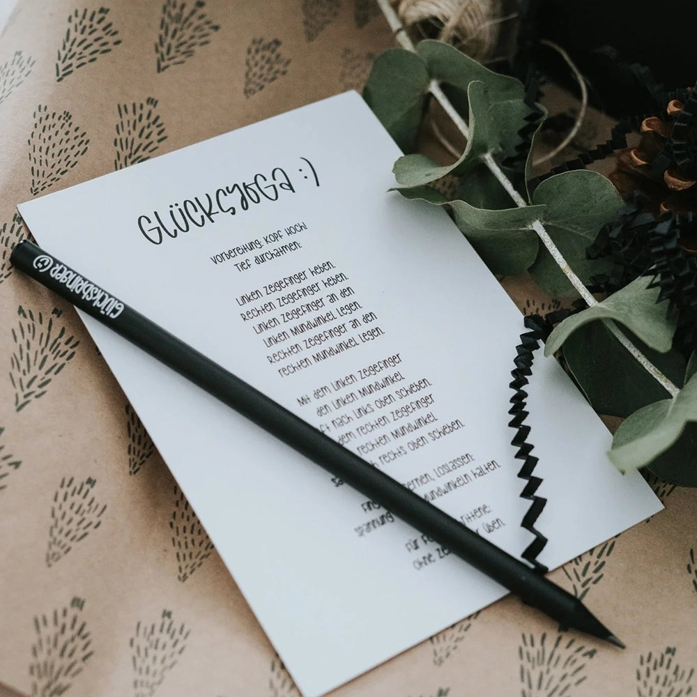 Bleistift Glücksbringer