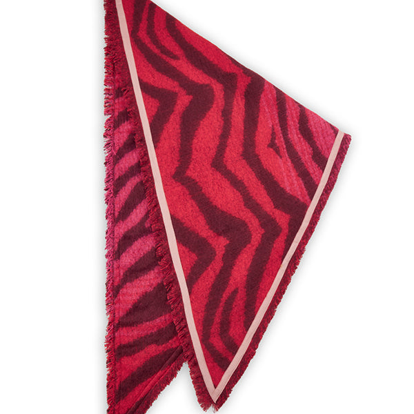 CODELLO XL Dreickstuch Zebra
