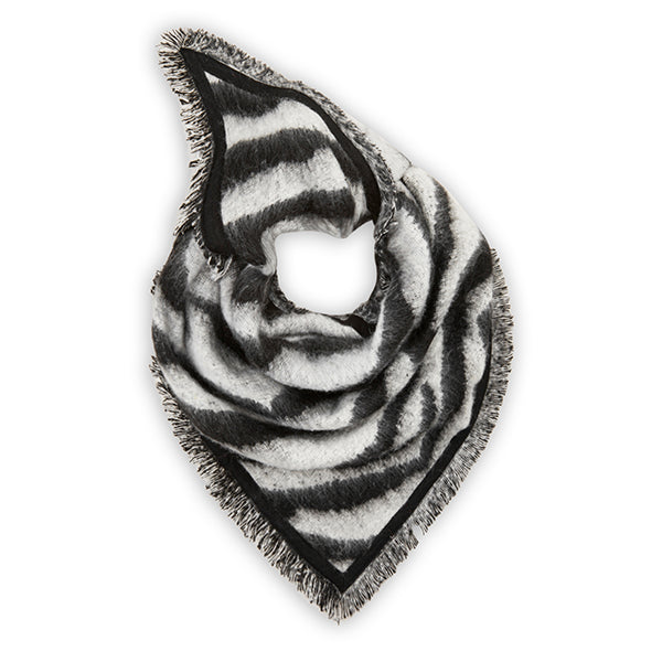 CODELLO XL Dreickstuch Zebra