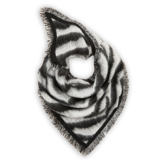 CODELLO XL Dreickstuch Zebra
