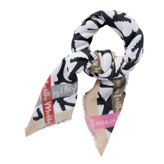 CODELLO Jacquard-Tuch Taubenmuster