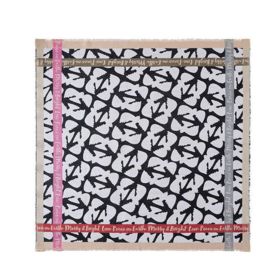 CODELLO Jacquard-Tuch Taubenmuster