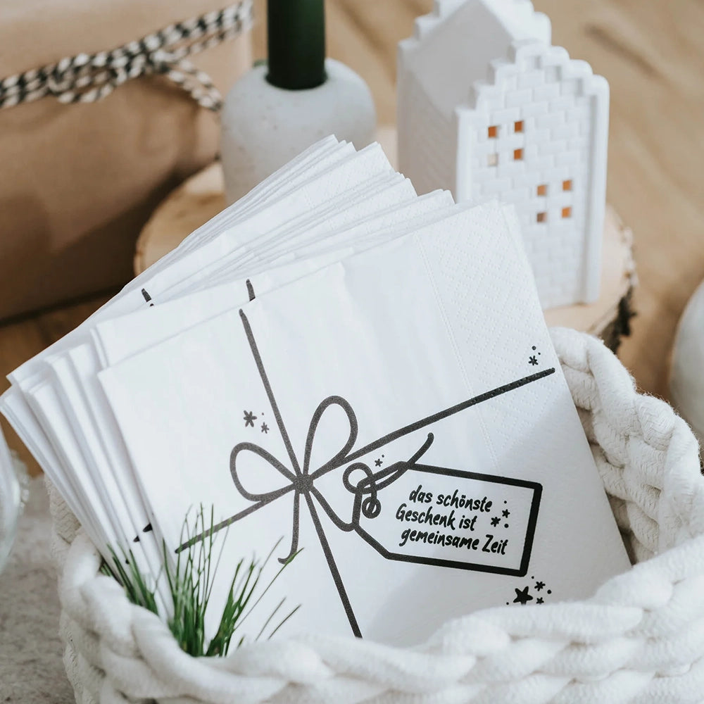 Serviette "Gemeinsame Zeit"