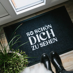 Fußmatte "Schön Dich zu sehen"