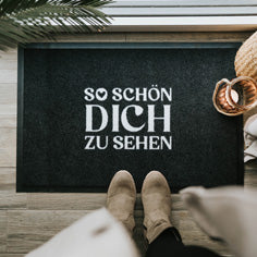 Fußmatte "Schön Dich zu sehen"