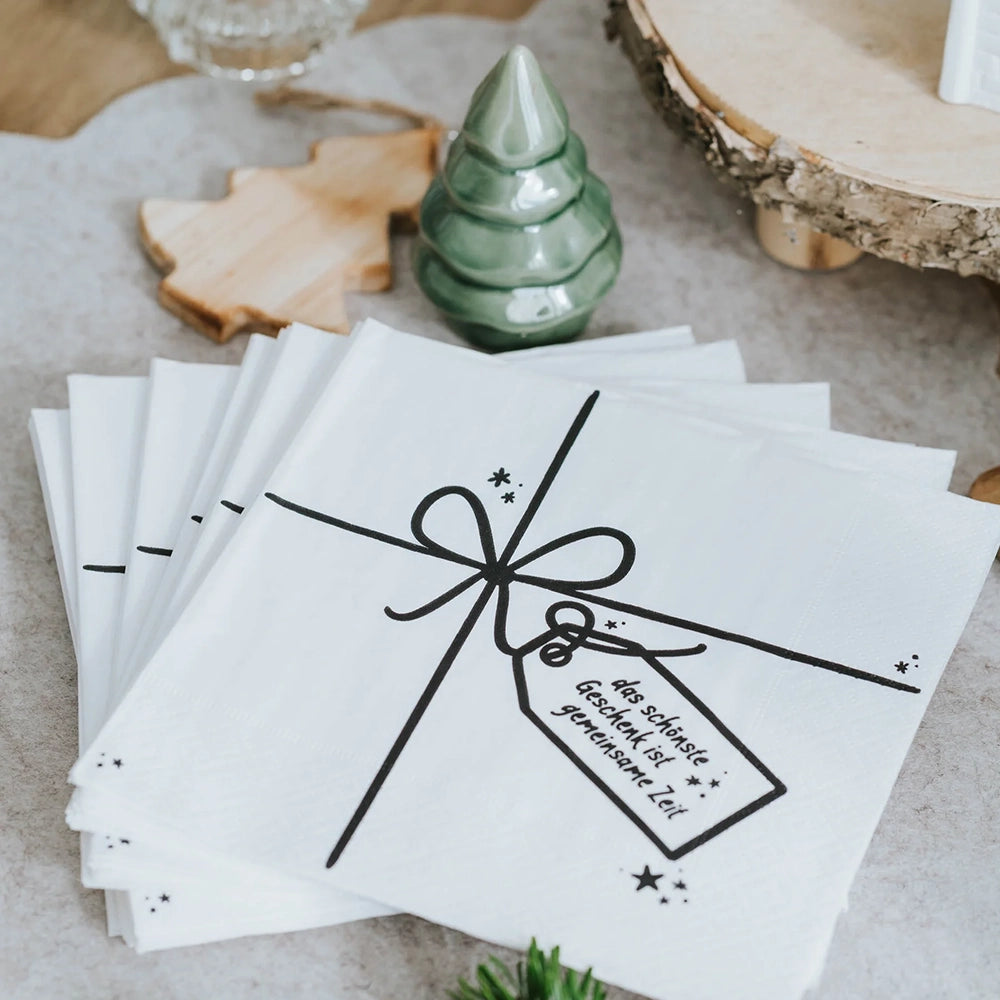 Serviette "Gemeinsame Zeit"
