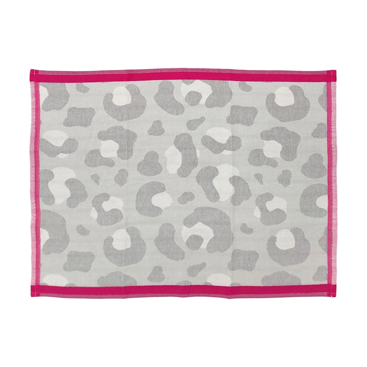 Geschirrtuch "Leo" pink-grau