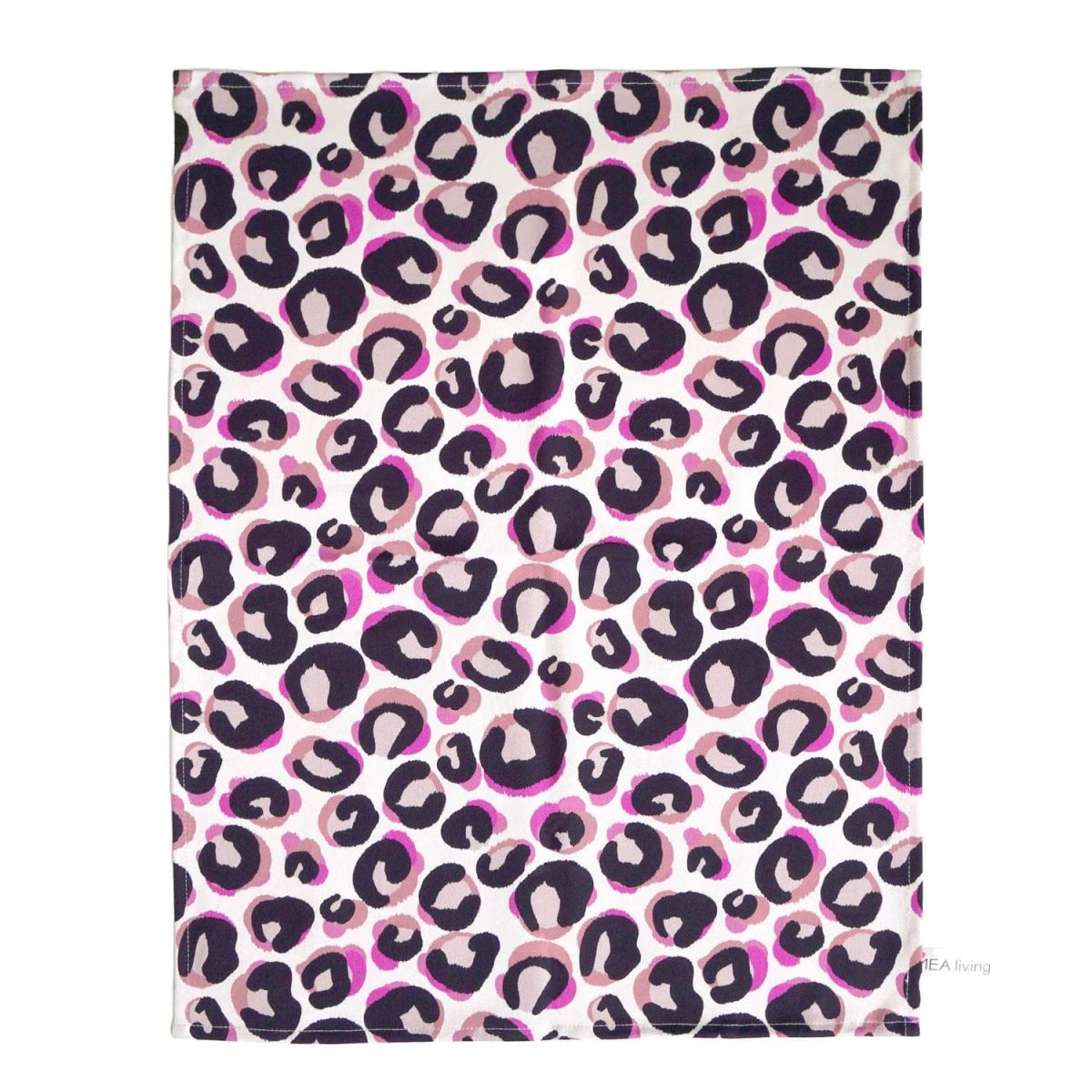 Geschirrtuch "Leo" Weiß-Braun