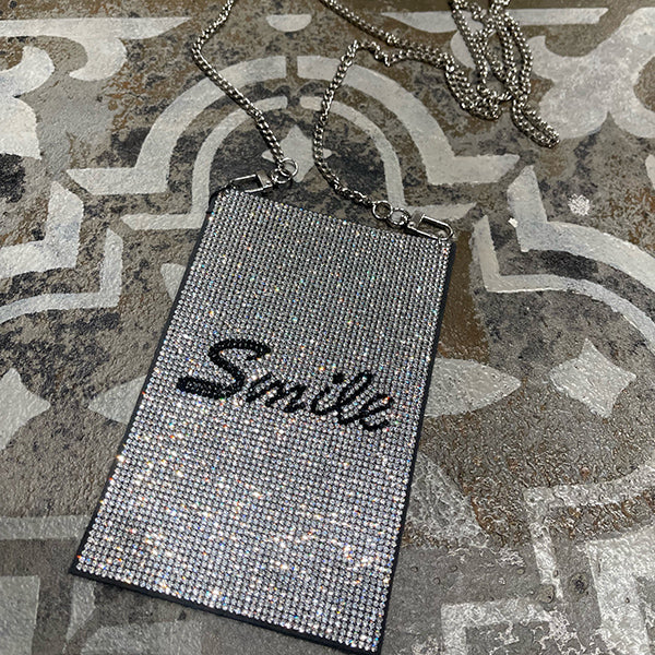 Handytasche Strass Smile