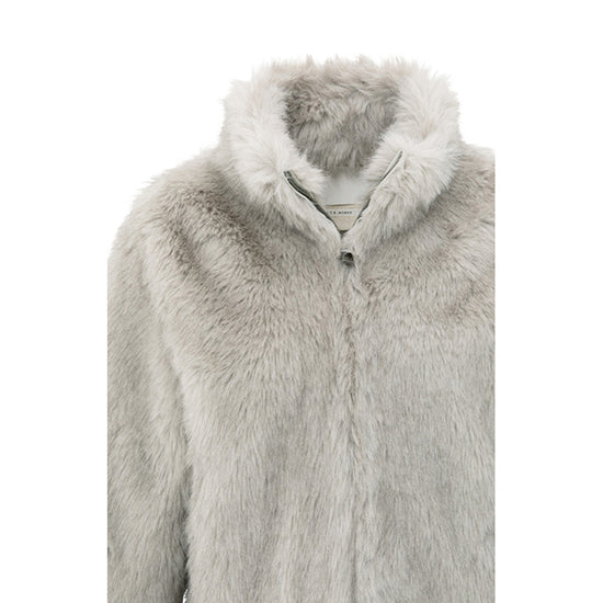 YAYA Fake-Fur Jacke