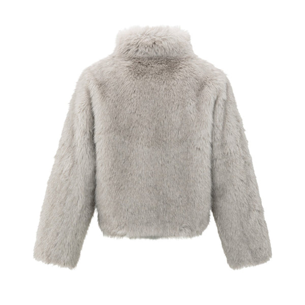 YAYA Fake-Fur Jacke