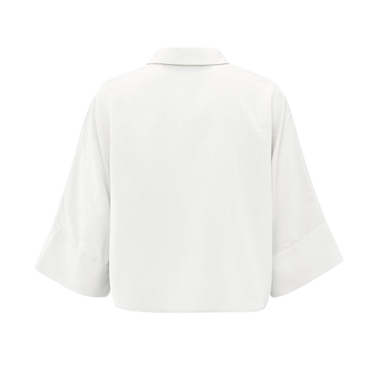 YAYA Cropped Blouse