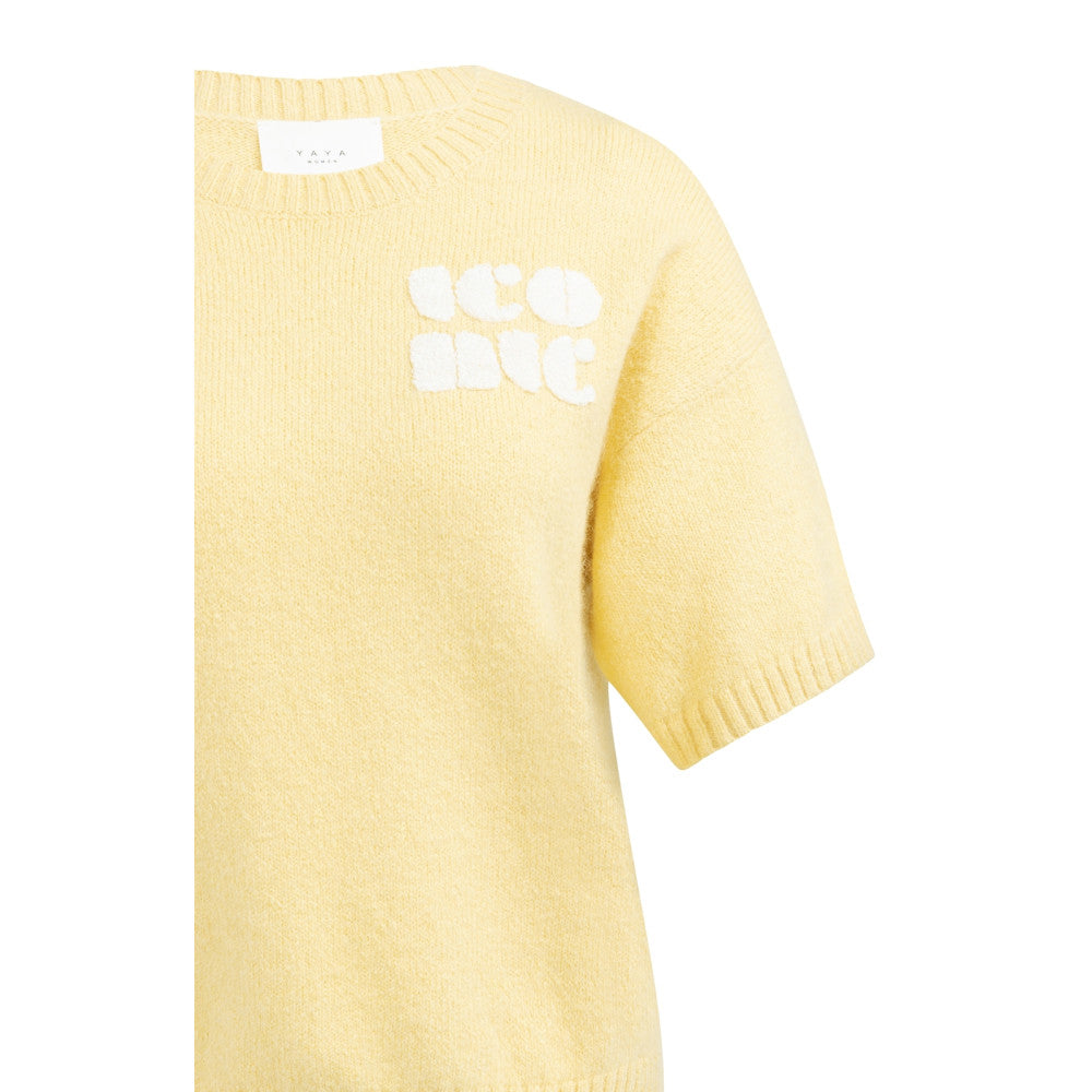 yaya handschuhe YAYA Kurzärmeliger Pulli – NOVA! Fashion & Conceptstore