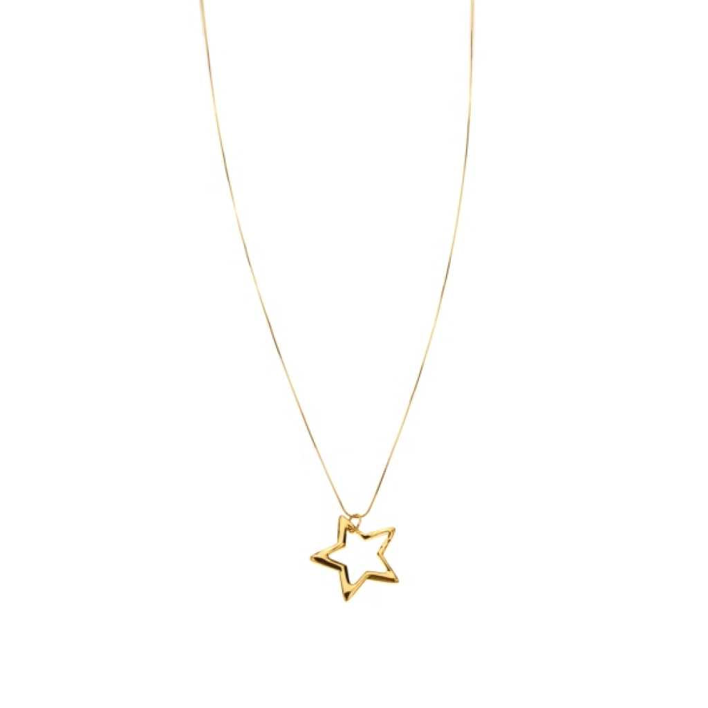 Lange Kette Single Star