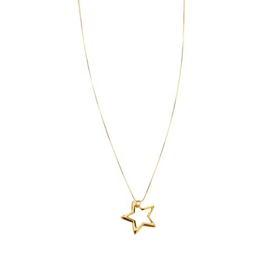 Lange Kette Single Star