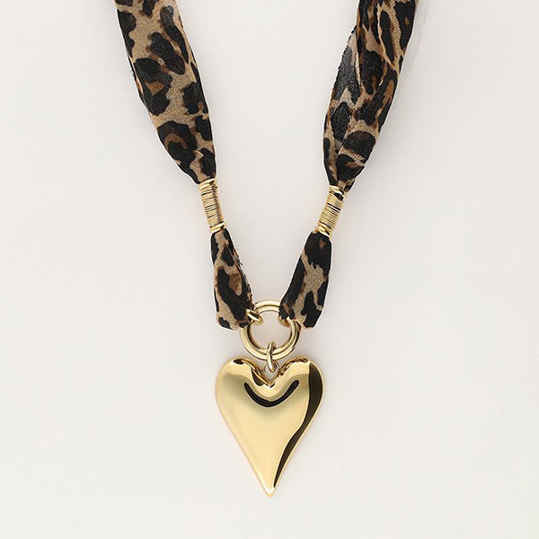 MJ Kordelkette Leo Heart