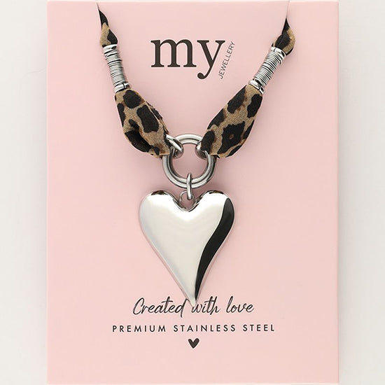 MJ Kordelkette Leo Heart