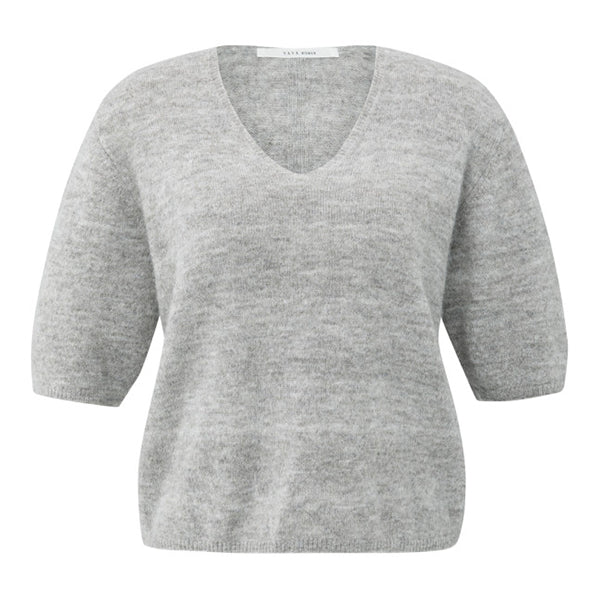 YAYA Strickpulli Button