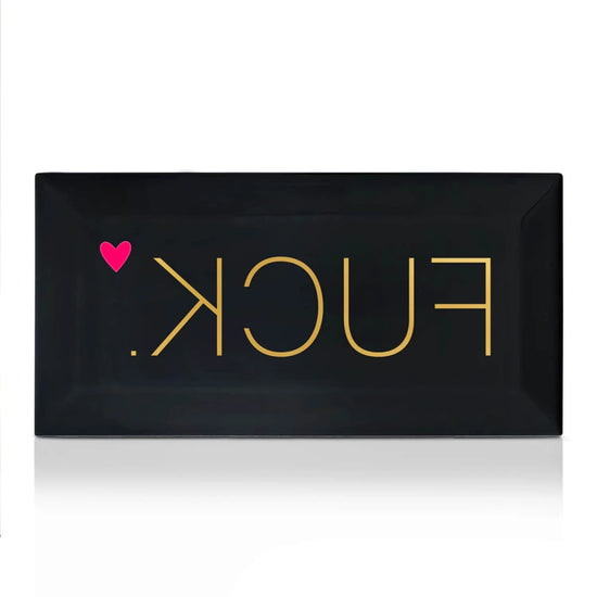 Metro-Fliese "FUCK!"