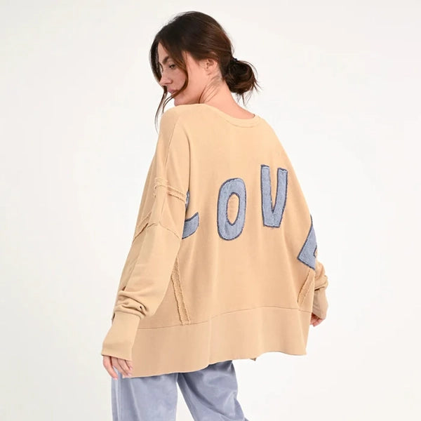 LJV KRIZ Oversize Sweater