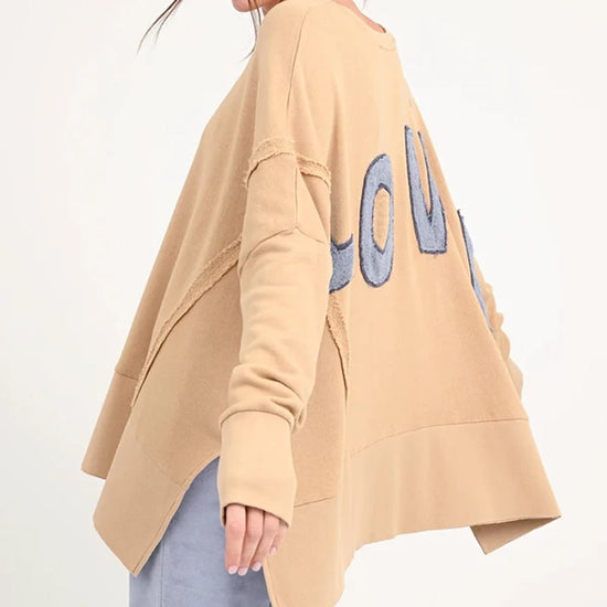 LJV KRIZ Oversize Sweater