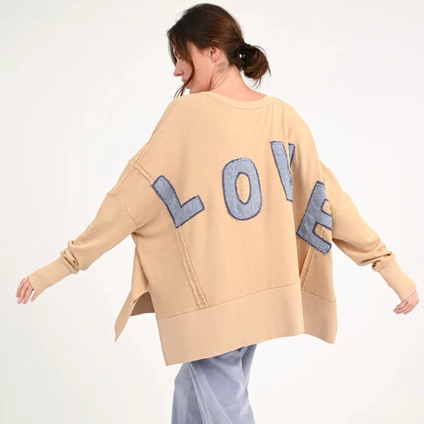LJV KRIZ Oversize Sweater