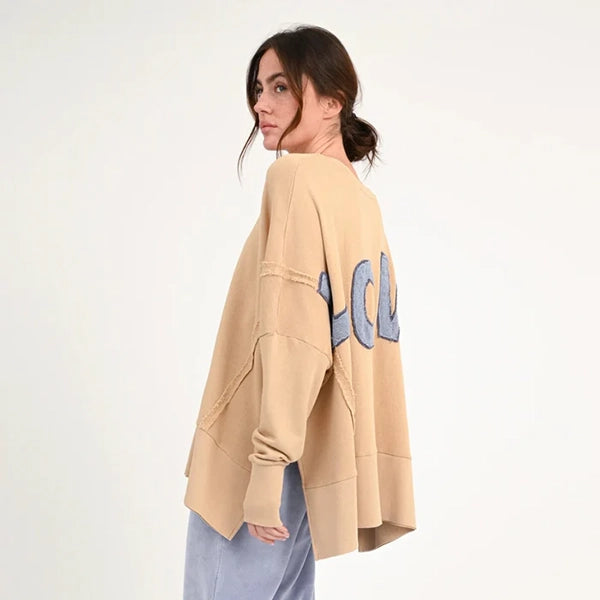 LJV KRIZ Oversize Sweater