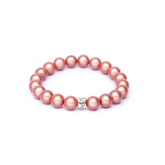 Magic Pearl Perlenarmband Apricot