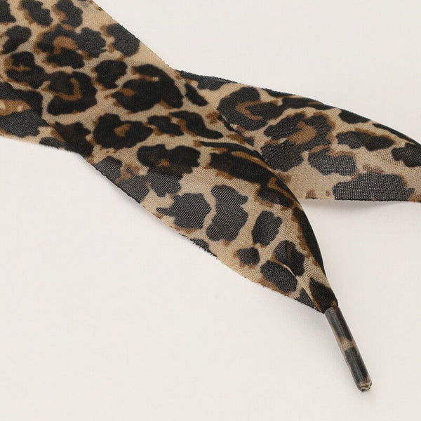 Schnürsenkel mit Leopardenmuster