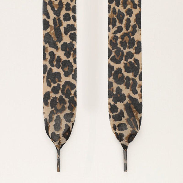 Schnürsenkel mit Leopardenmuster
