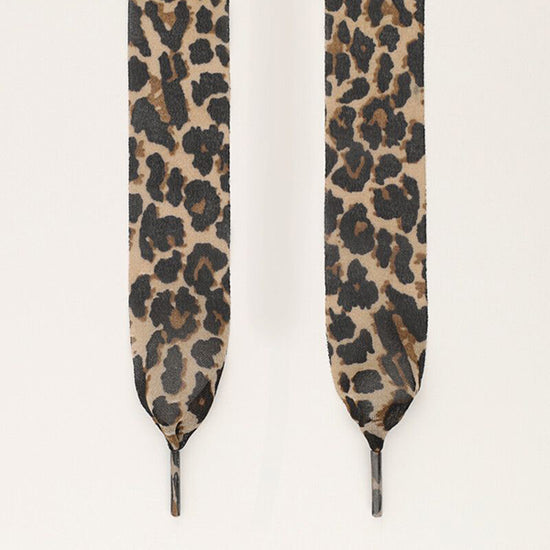 Schnürsenkel mit Leopardenmuster
