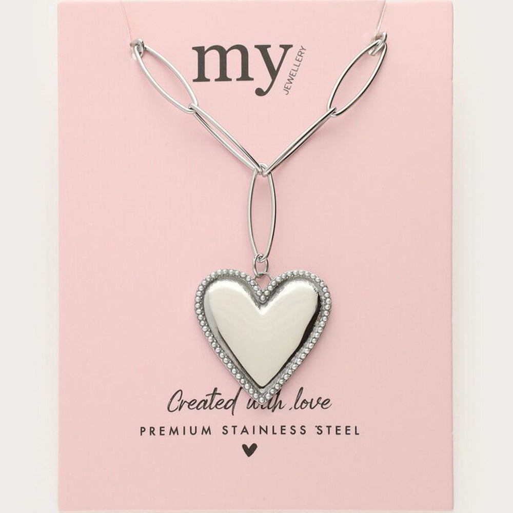 MJ ICONIC Gliederkette Herzen