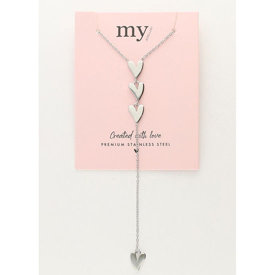 MJ Y-Kette Fine Hearts