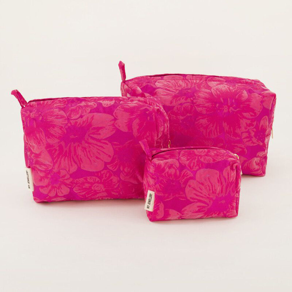 MJ Kulturtaschen-Set Pink