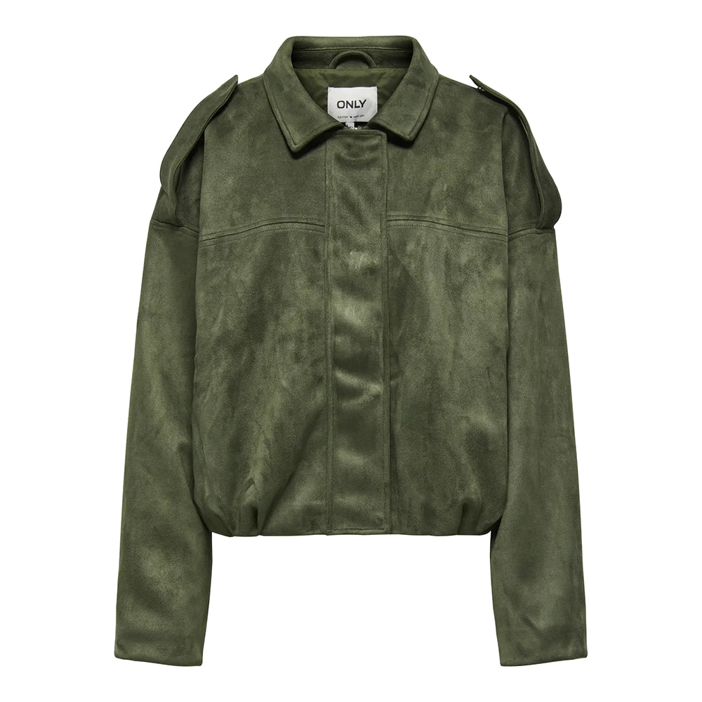 Only Amber Wildlederoptik