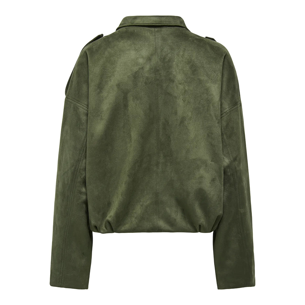 Only Amber Wildlederoptik