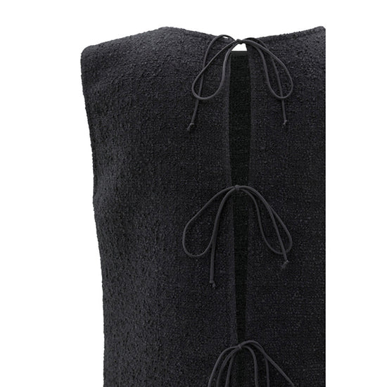 Yaya Boucle Top mit Schleifen