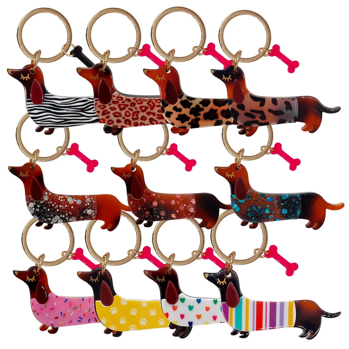 Schlüsselanhänger "Dackel"