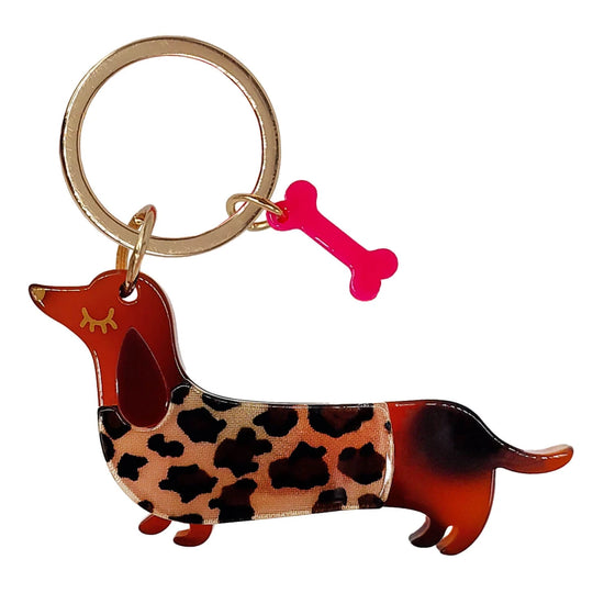 Schlüsselanhänger "Dackel"