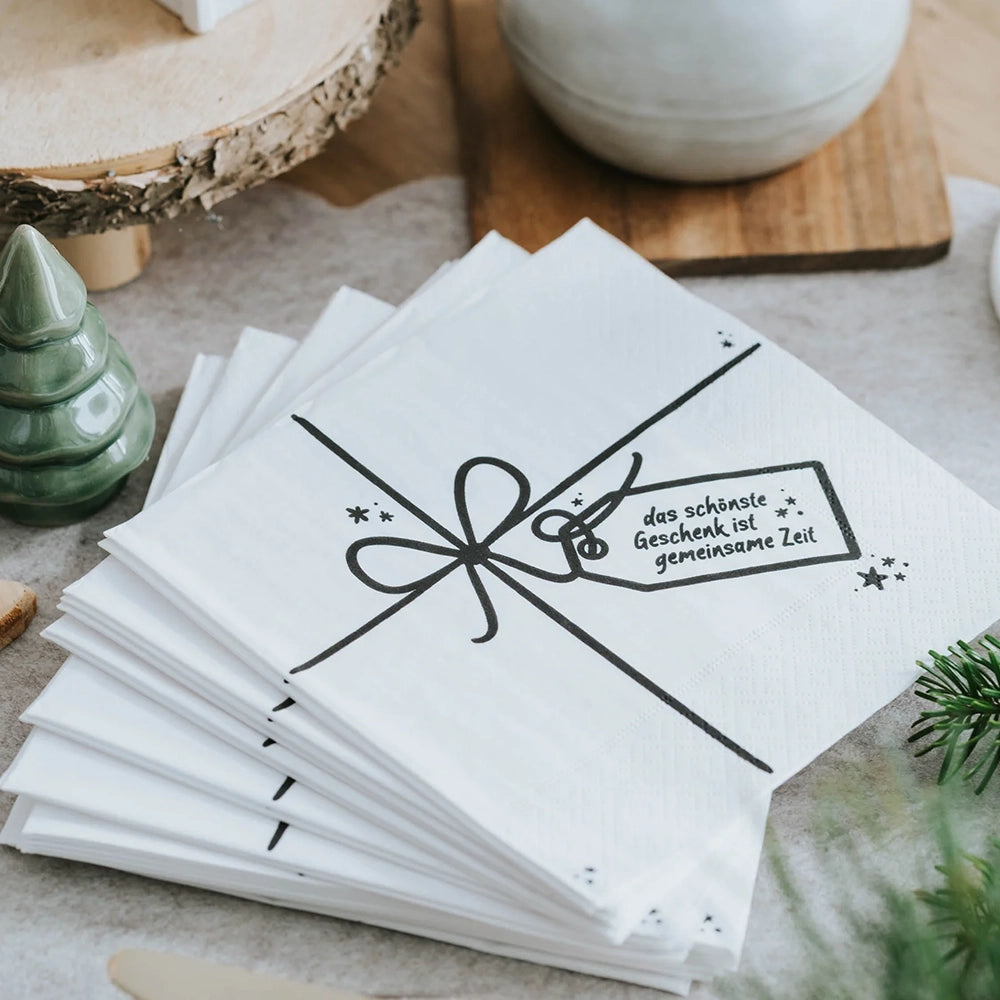 Serviette "Gemeinsame Zeit"